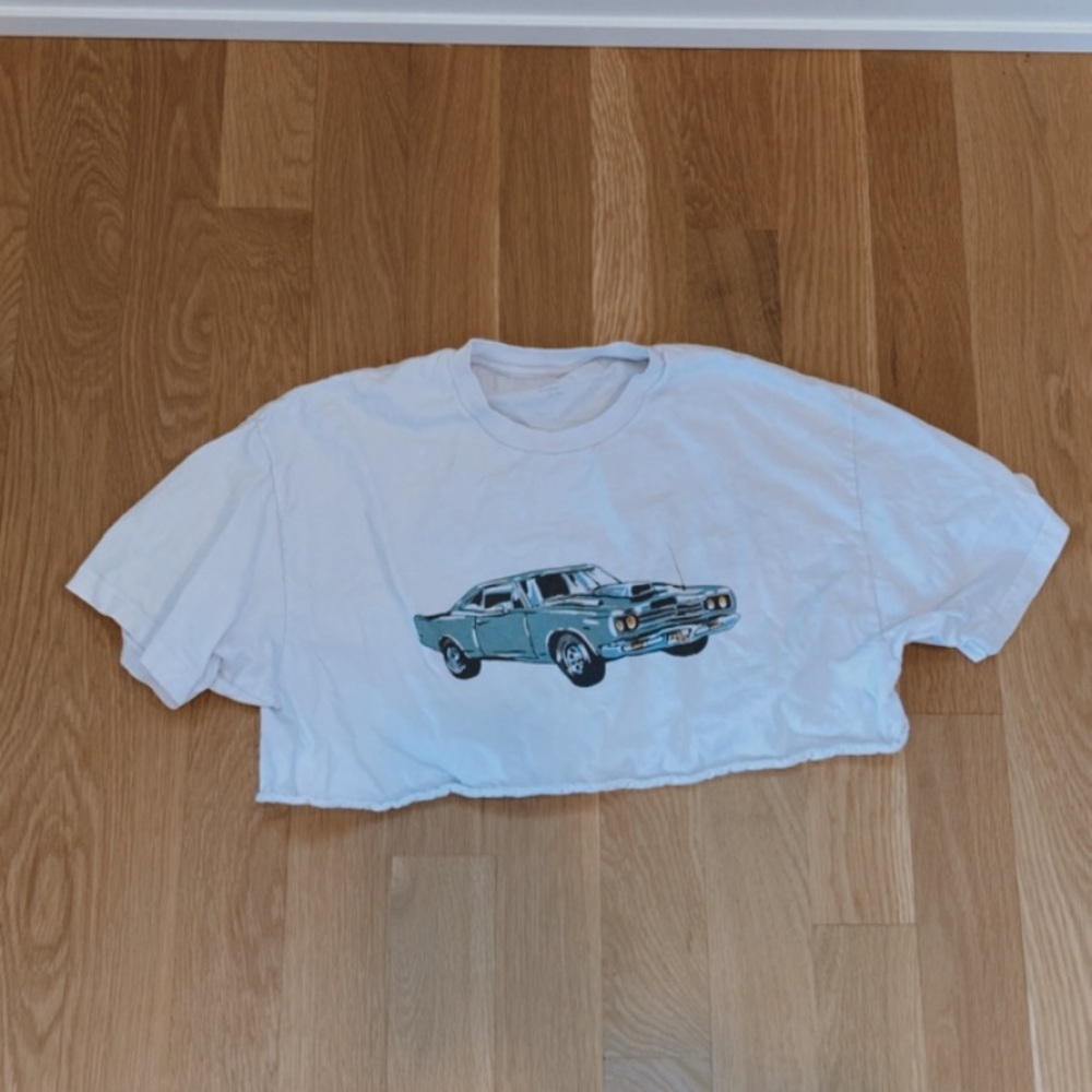 J. Galt cropped t-shirt